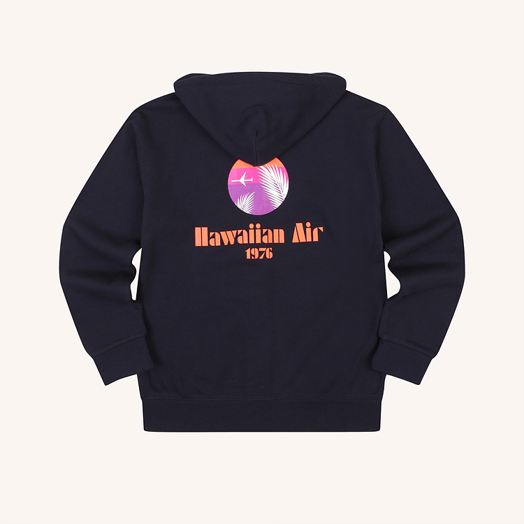M HAW-AIR BACK HAL LOGO GRAPHIC POINT HOOD JERSEY OUTER